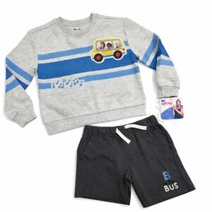 Miss Rachel 2-Piece Toddler Outfit Bus Set Size 3T NEW With Tags